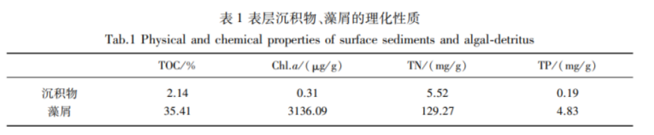 藍(lán)藻碎屑堆積對湖泊沉積物礦化特征的影響